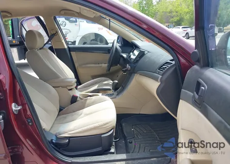 2010 Hyundai Sonata Gls from USA, damaged, VIN 5NPET4AC2AH612413